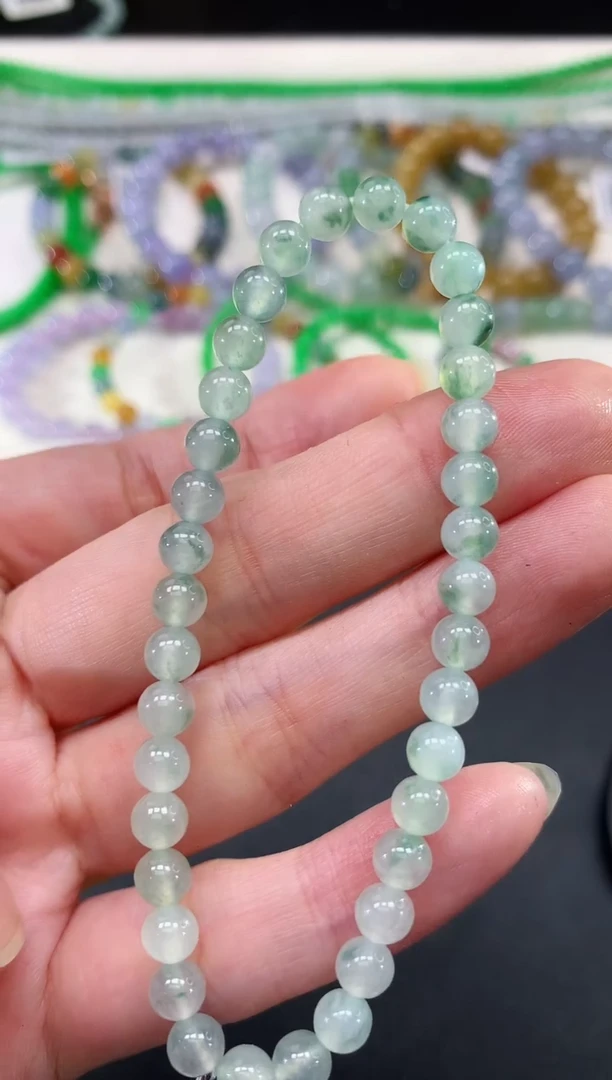 未镶嵌手串翡翠32|980