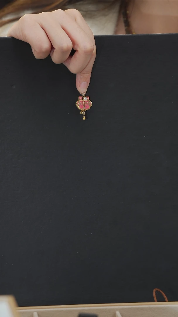 【闪购商品】淡水珍珠吊坠(不含链)18K金镶嵌吊坠