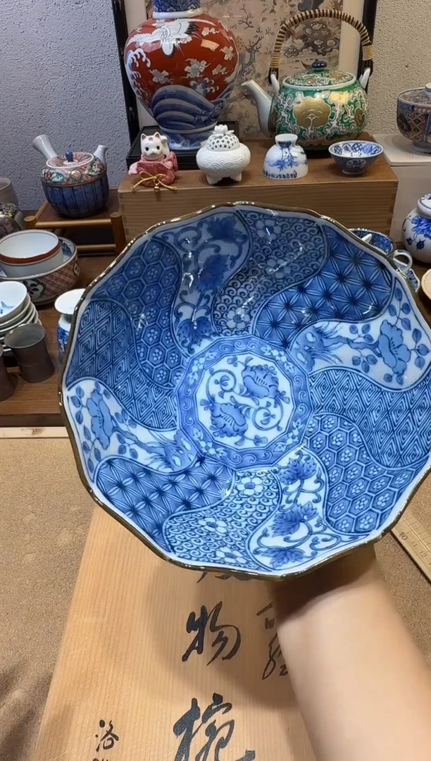 瓷片茉莉甄选花凛扭扭钵