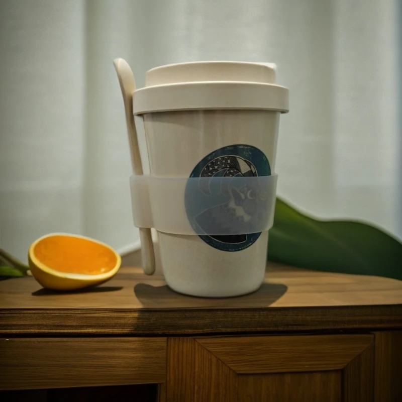 2364    竹纤维树脂旅行杯随身杯