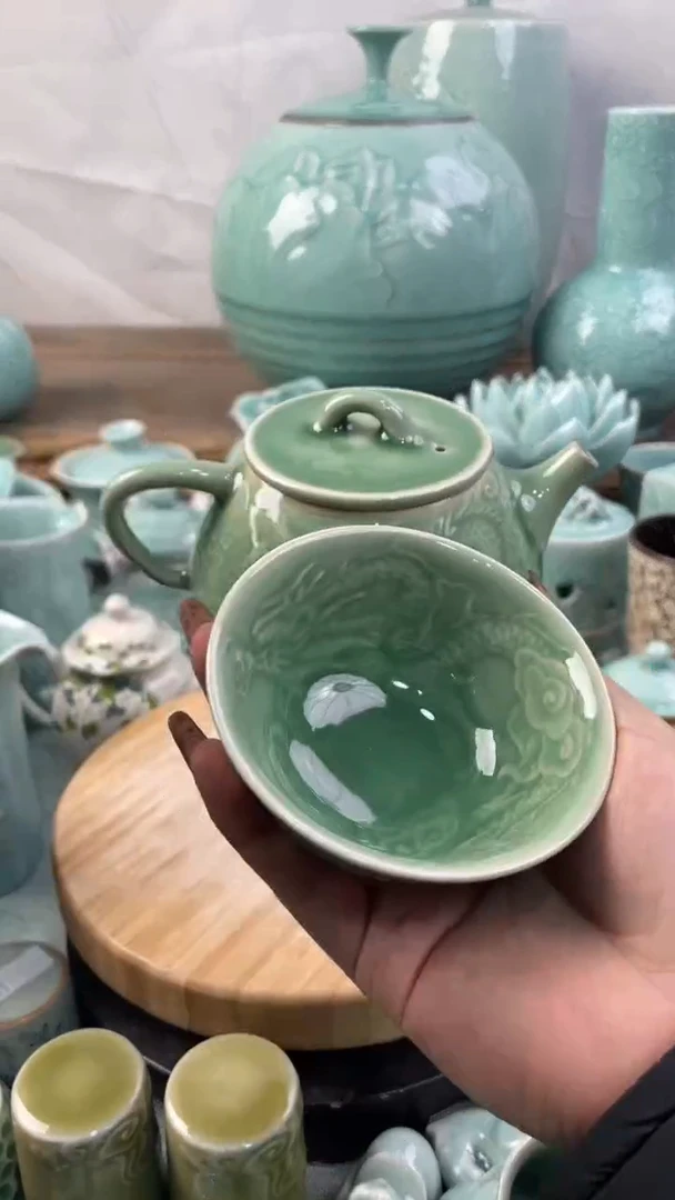 【闪购商品】特价福利 微瑕 慧仙青瓷