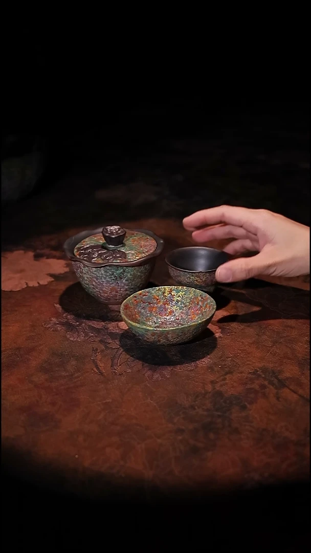 陶瓷茶具（无礼盒）@@A13649