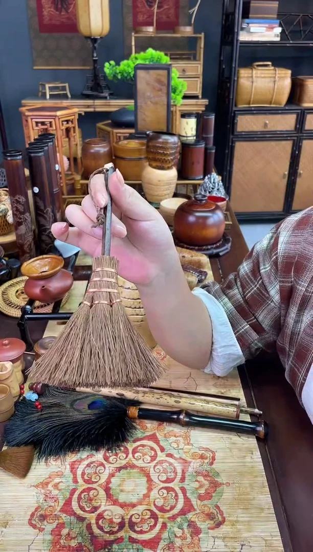 棕毛刷纯手工制作