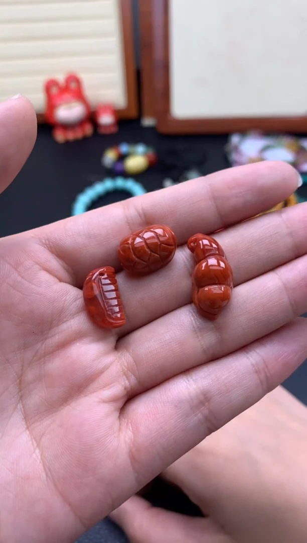 【闪购商品】南红玛瑙颈饰未镶嵌///////