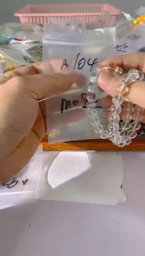 【闪购商品】水晶颈饰银S925镶嵌104红宝，蓝宝，多样性发一件赠链