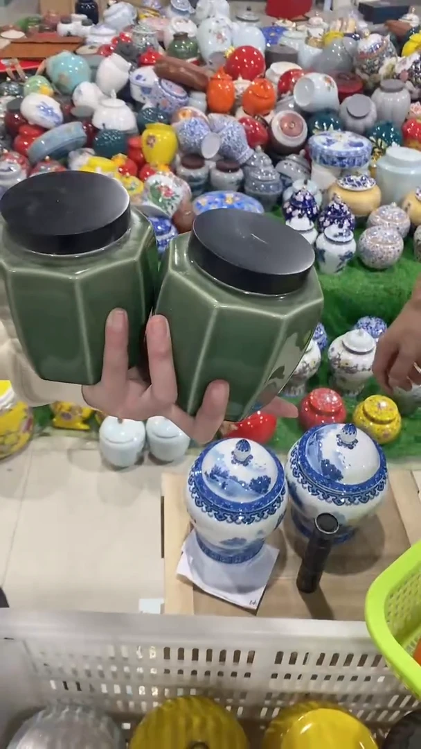 【闪购商品】罐陶瓷茶叶罐密封罐等