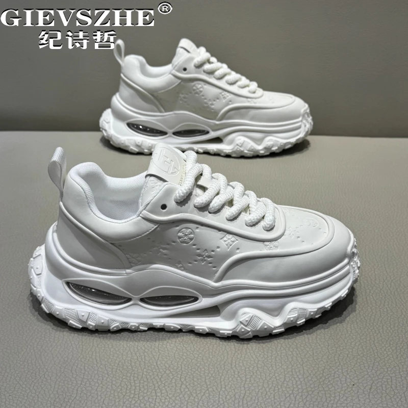 纪诗哲男鞋时尚轻便潮流运动鞋男款个性户外跑步鞋舒适轻奢休闲鞋