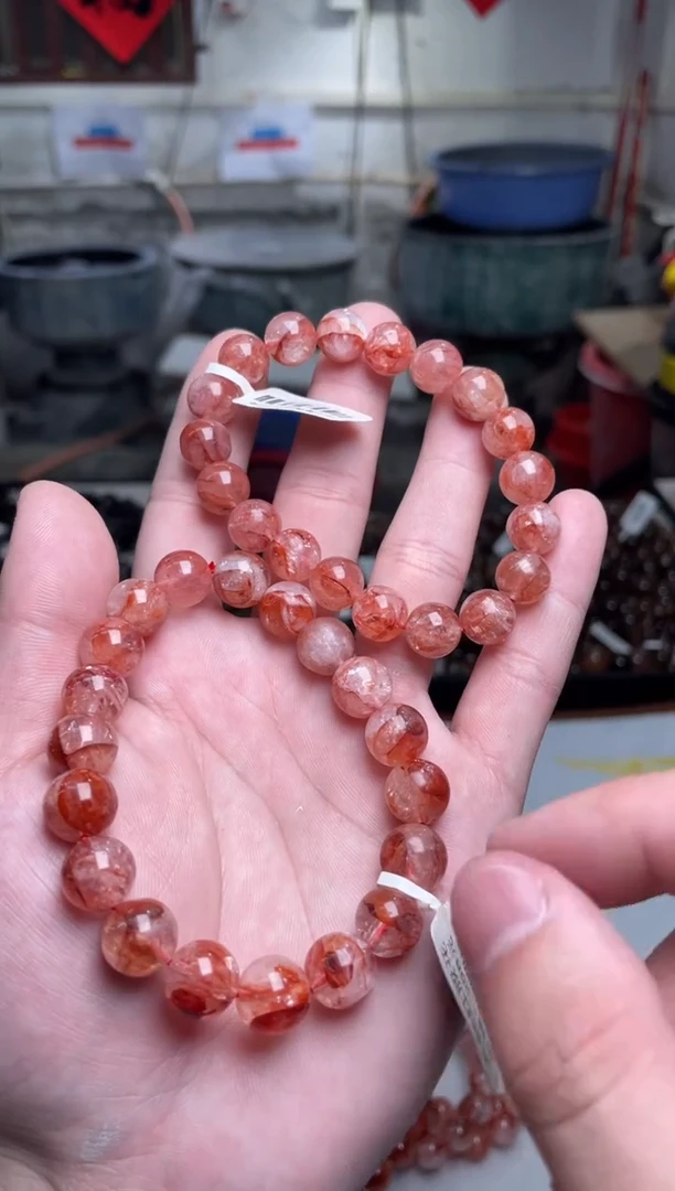 【闪购商品】水晶手串未镶嵌红胶花10多样性发其一