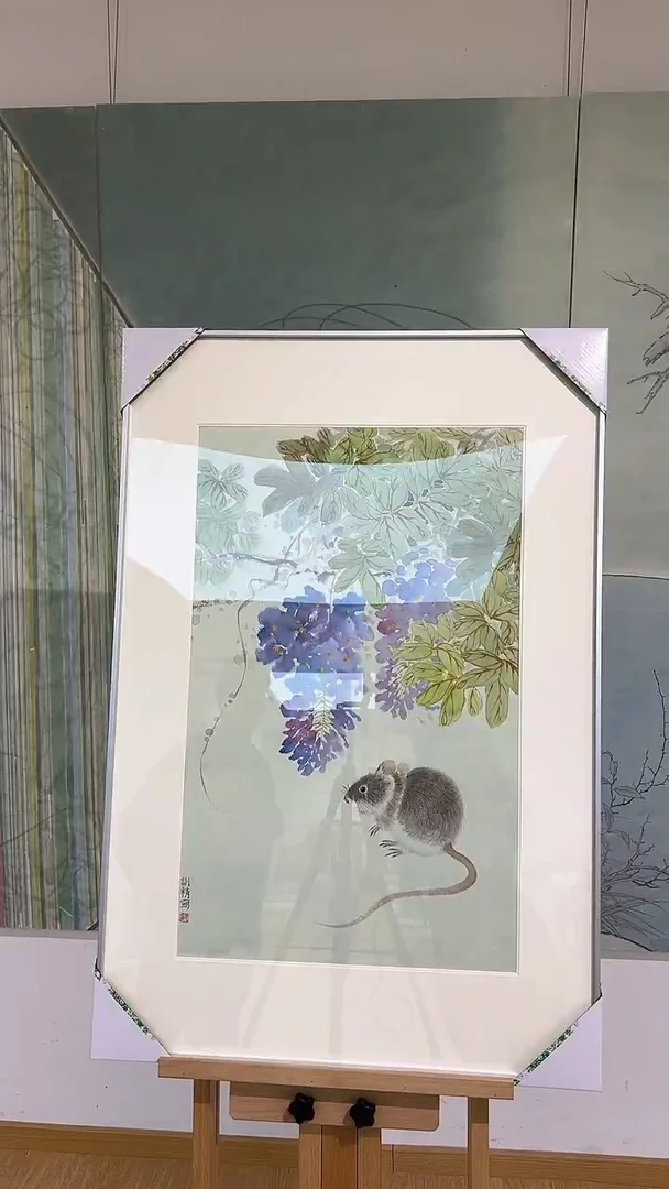 国画邹训精-2.3平尺-国画作品-m上