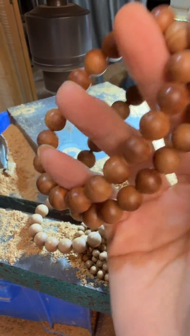檀香木其他1.0黑肉虎皮纹单圈