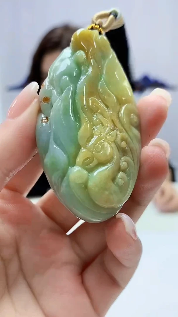 定制翡翠未镶嵌4829ms-毛货42凤凰