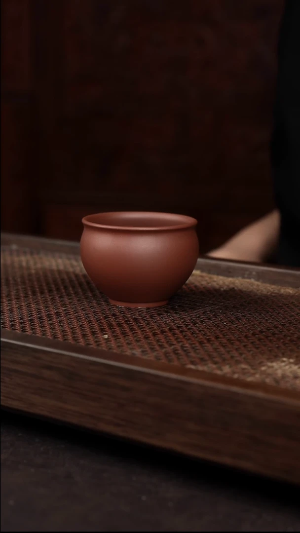 茶壶紫砂底槽清圆融杯