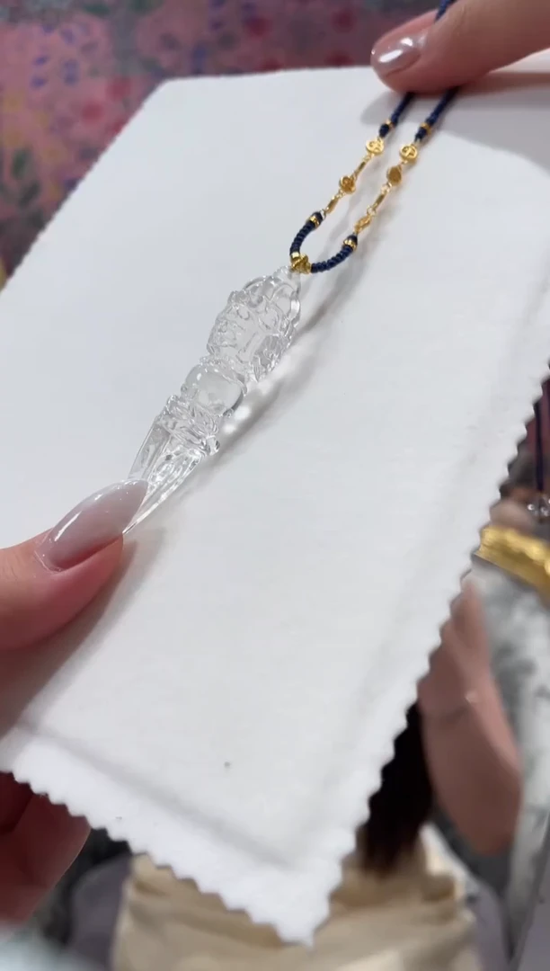 水晶珠宝半成品未镶嵌项链
