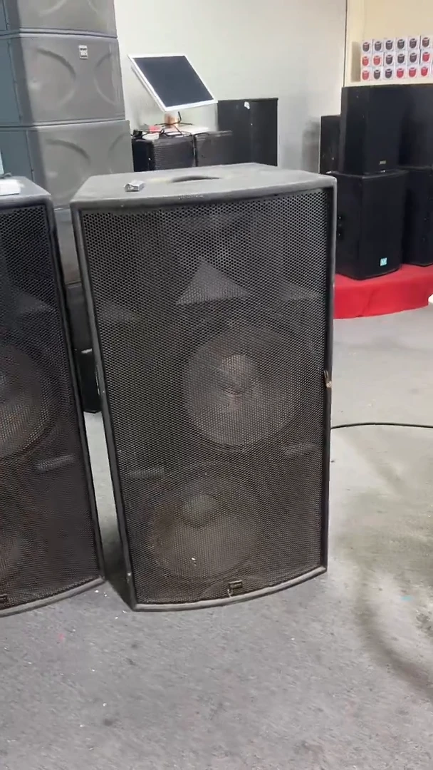 双15寸二手音箱一对，不包邮