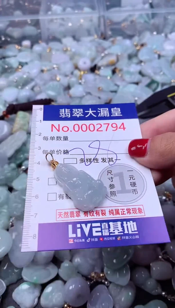 颈饰未镶嵌翡翠2794