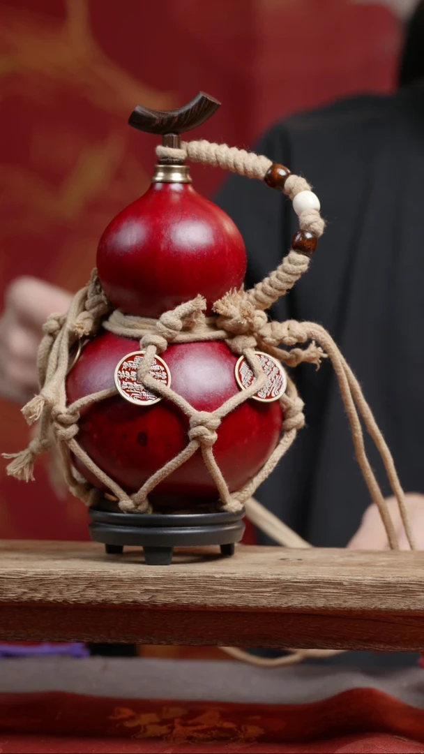 714微瑕尾货款大漆葫芦不退不换