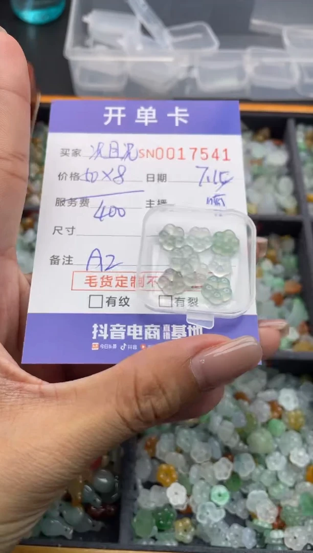 翡翠未镶嵌颈饰况*况000017541