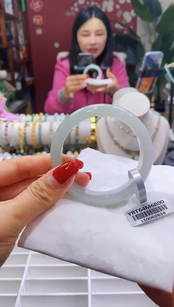 【闪购商品】翡翠手镯未镶嵌169高货天青55.9/12.7*7.9