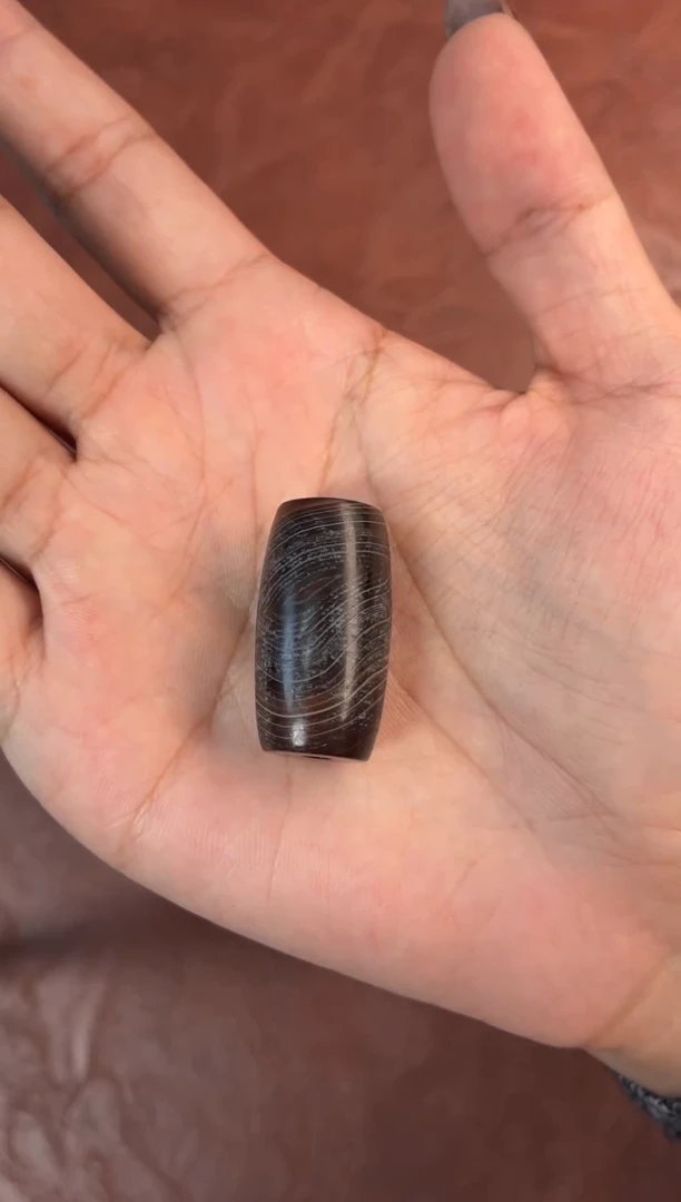 未镶嵌吊坠(不含链)玛瑙/玉髓噶玛珠宝缠丝玛瑙29mm