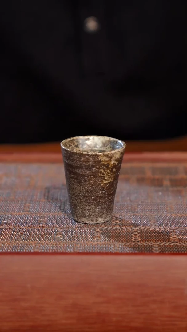 陶瓷奢瓷/瑞寅柴烧茶器（杯子）0115 微瑕