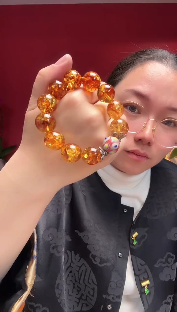 【闪购商品】琥珀珠宝奇石未镶嵌 16mm