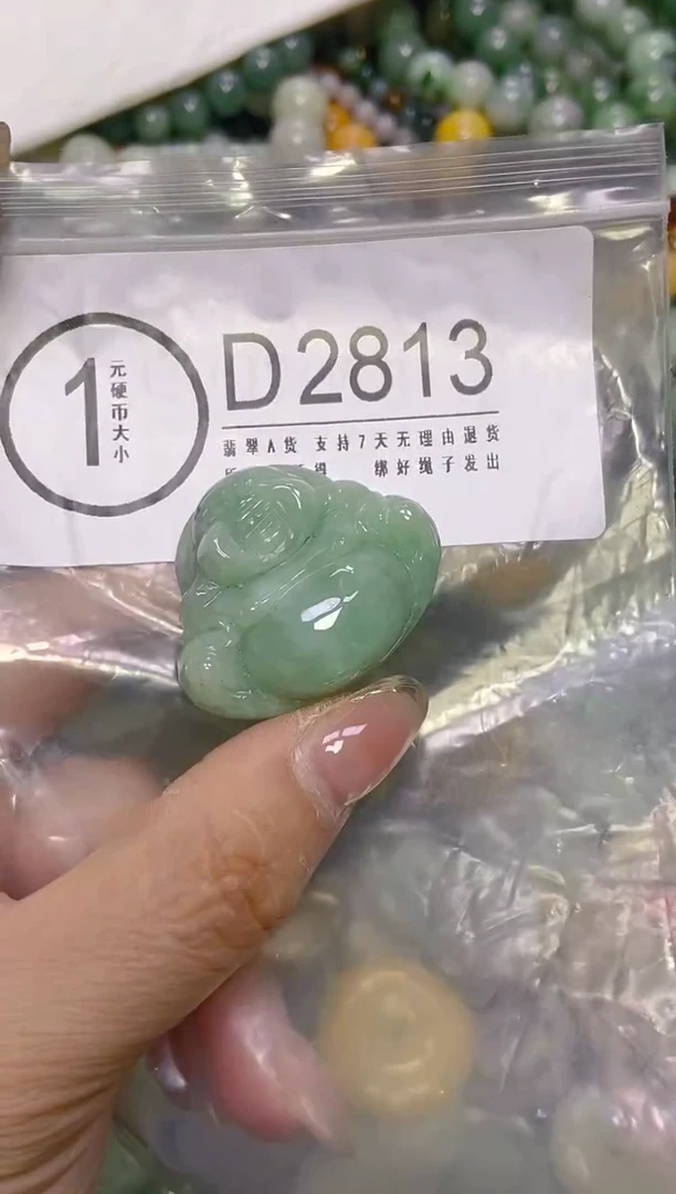 颈饰未镶嵌翡翠/D/翡翠A货，一件也是批发价