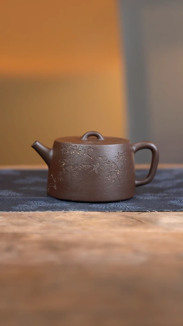 【闪购商品】紫砂茶壶任柯铭井栏壶