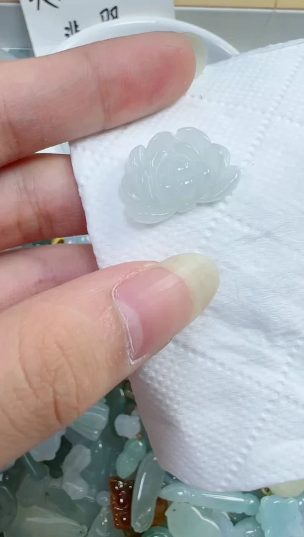 翡翠裸石304号链接，A货翡翠