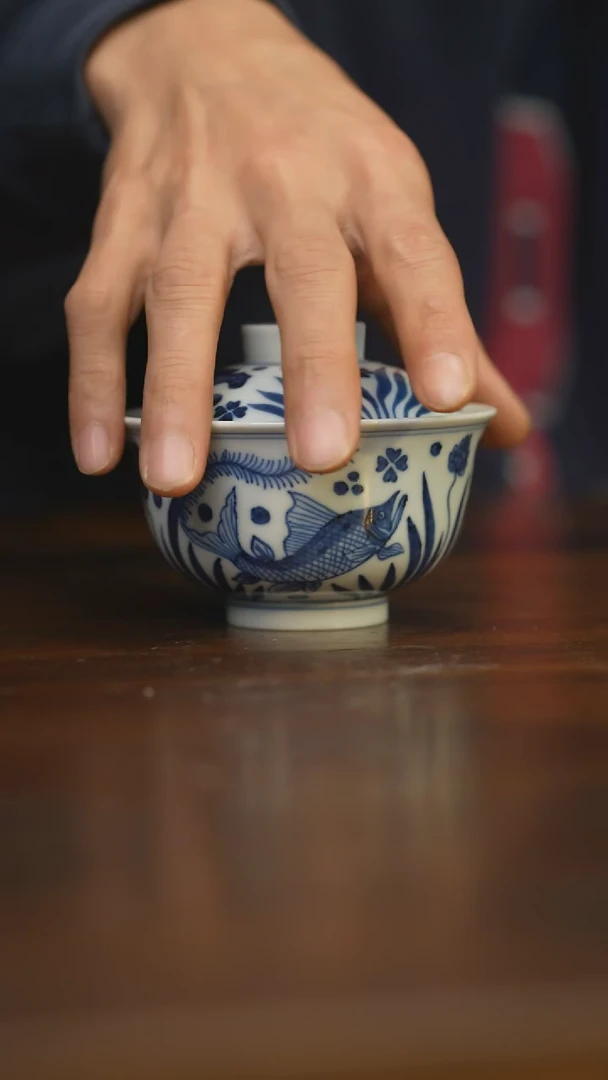 【闪购商品】杯柴窑青花 破价福利