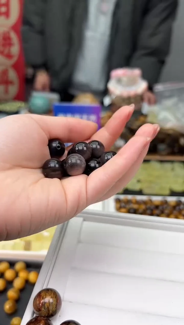 【闪购商品】黑曜岩颈饰未镶嵌21a多样性发其一/2.18/3个