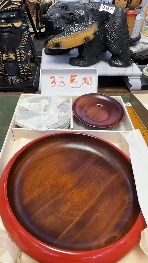 838木胎大钵加5小盘