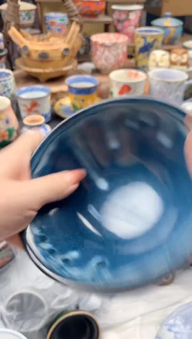 瓷片团**圆359 号九姑娘工艺品瓷器（2只碗