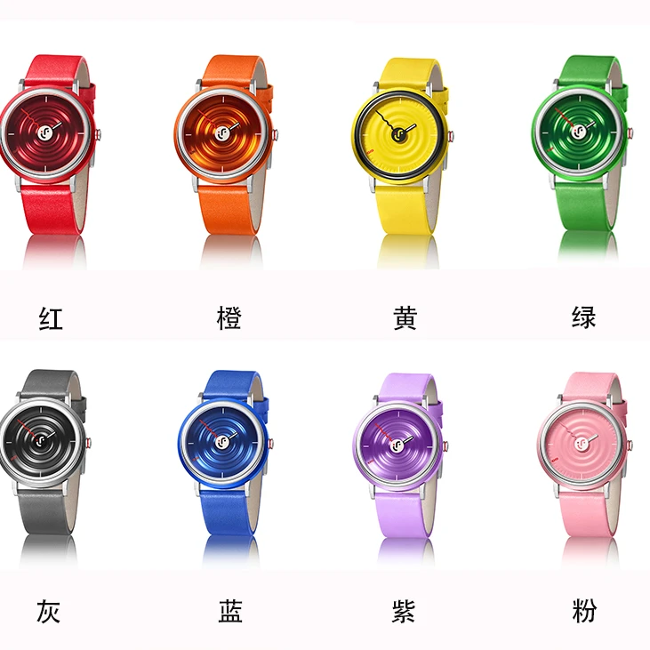 创意魔法手表个性潮酷时尚百变美学腕表男女同款防水简约潮流女款