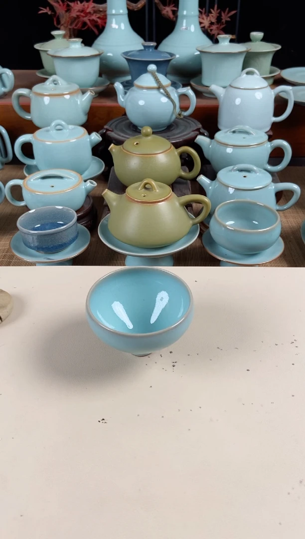 【闪购商品】其他微瑕鸡心杯原泥胎谢朝伟60cc纯手拉