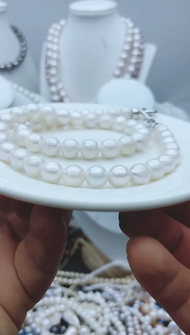 【闪购商品】淡水珍珠颈饰钛钢1