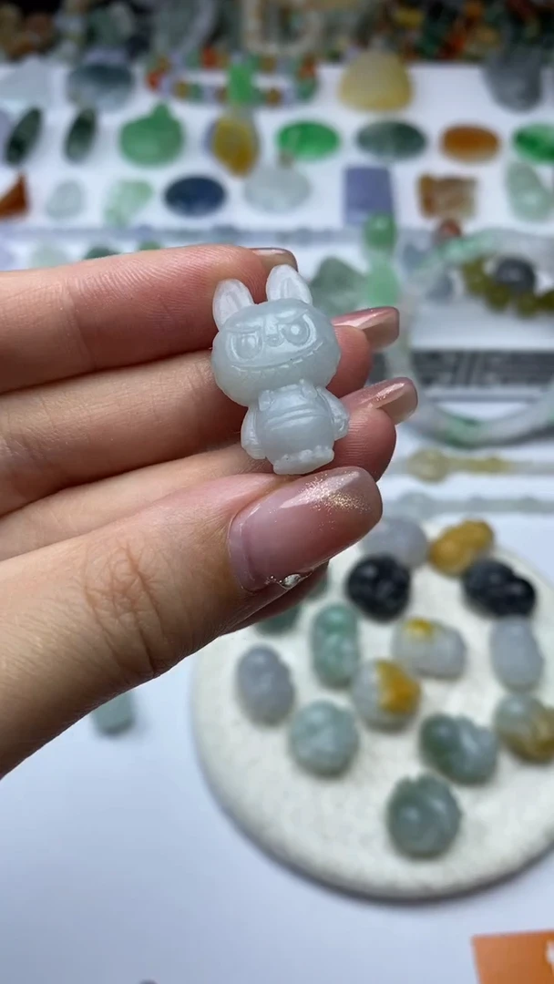 未镶嵌定制翡翠毛货定制不退不换