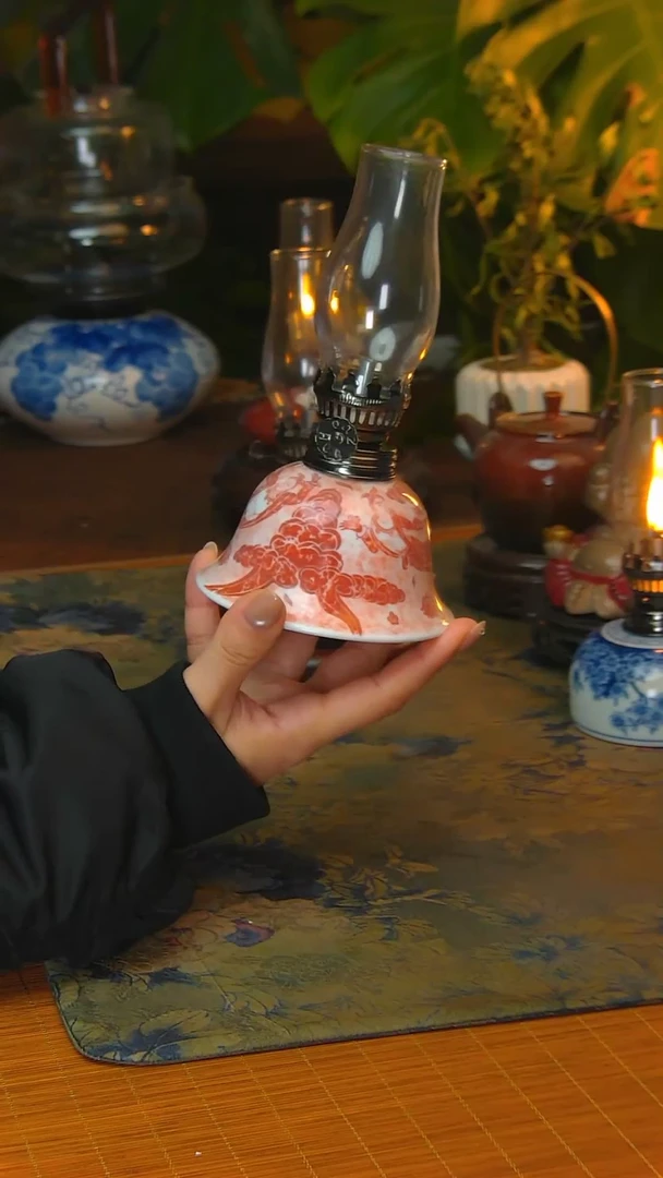 【闪购商品】景德镇陶瓷手工灯摆件