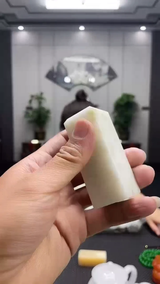 蛇纹石玉未镶嵌印章多样性发货任意一件