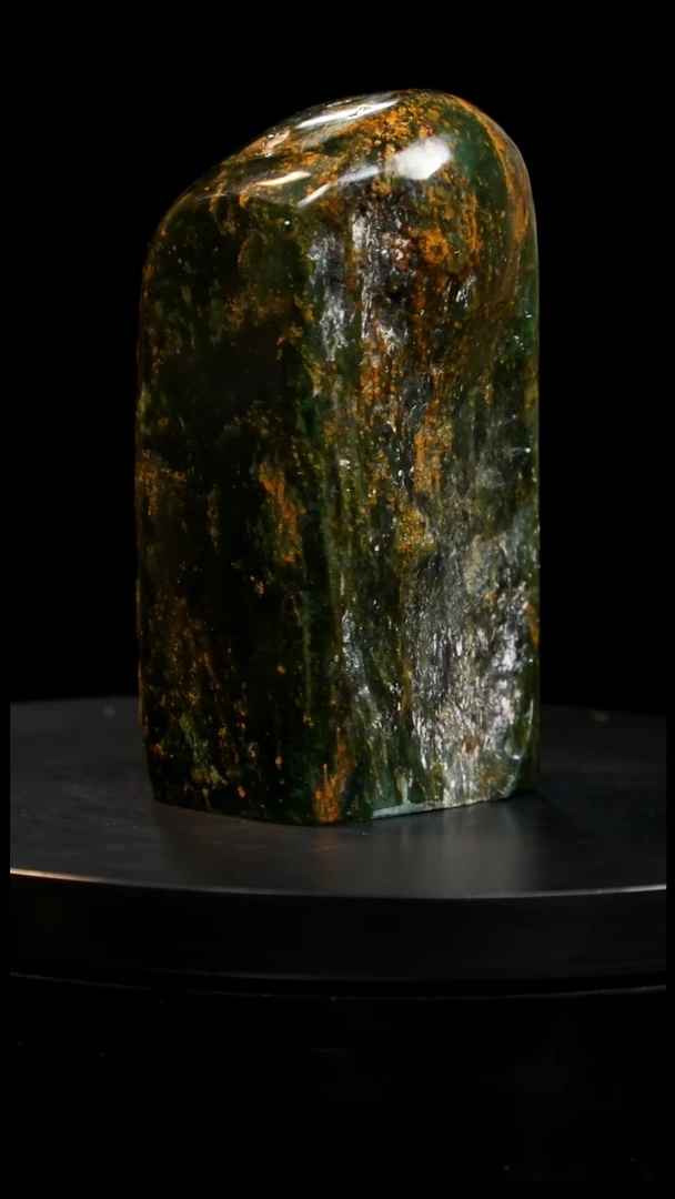 青田石老绿稀少品种