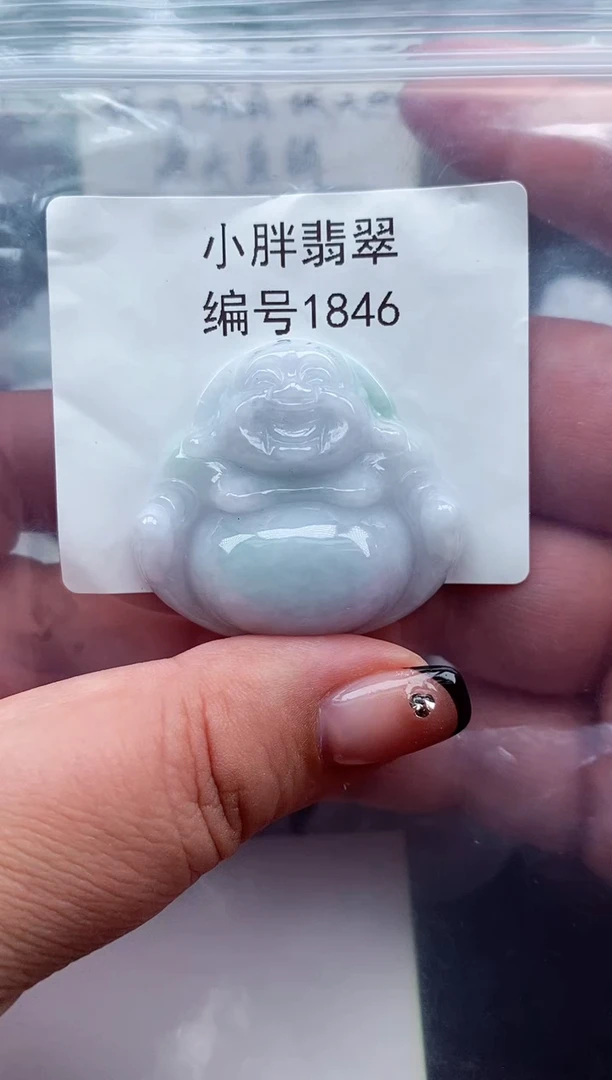 颈饰未镶嵌翡翠缅甸天然A货翡翠1846