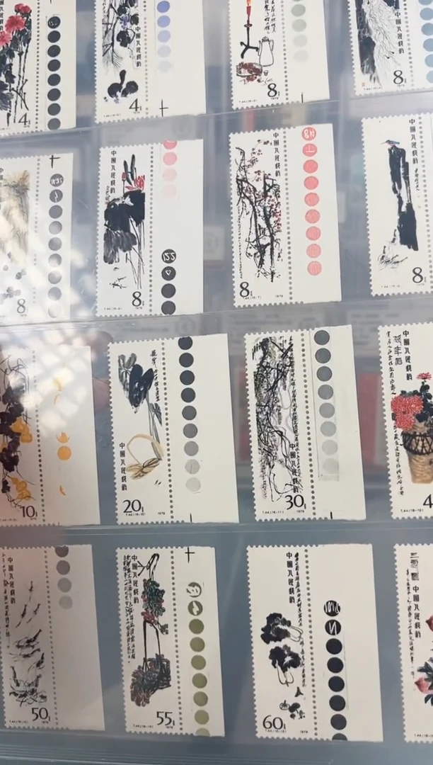 T44齐老师作品选色标全套