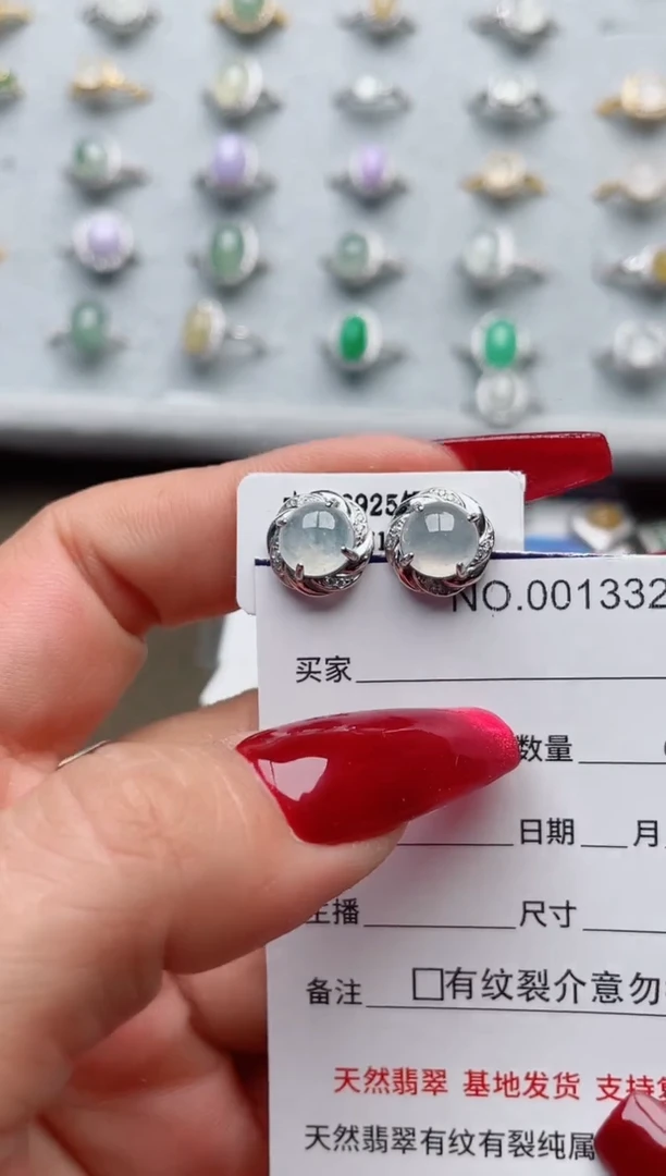 【闪购商品】翡翠戒指银S925镶嵌·