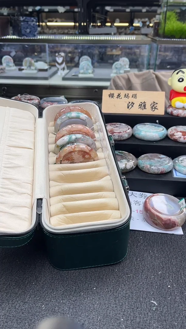 未镶嵌手镯石英质玉尘*丷圈口（赠品镯心）