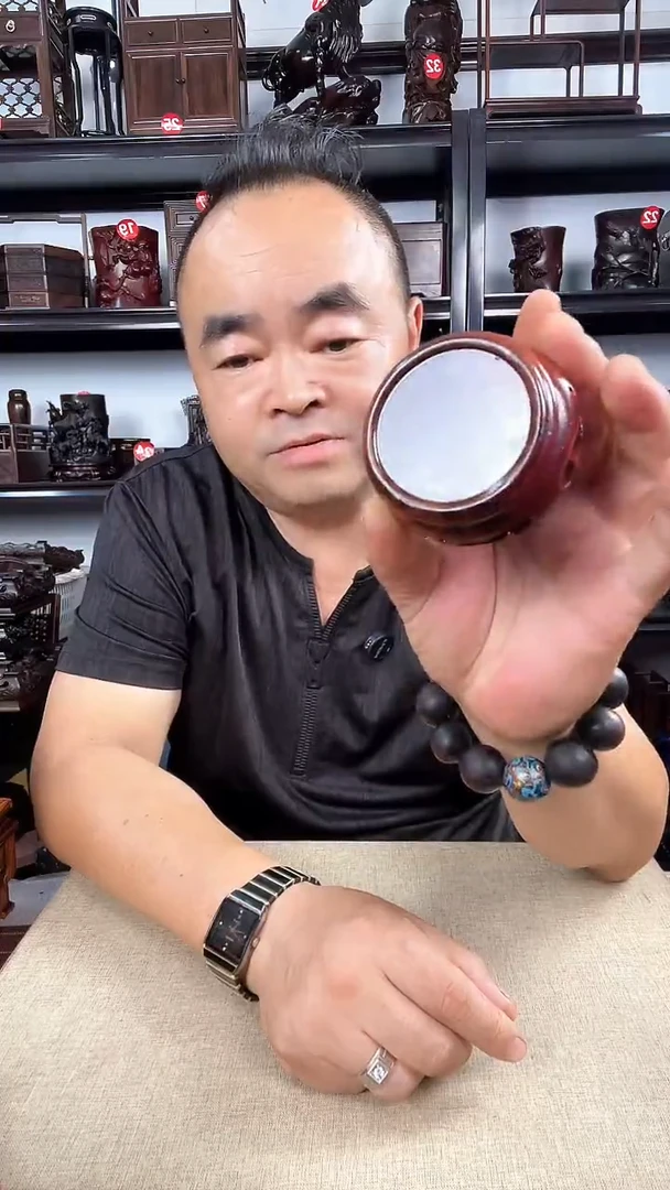 木381瑕疵老李红木工艺品