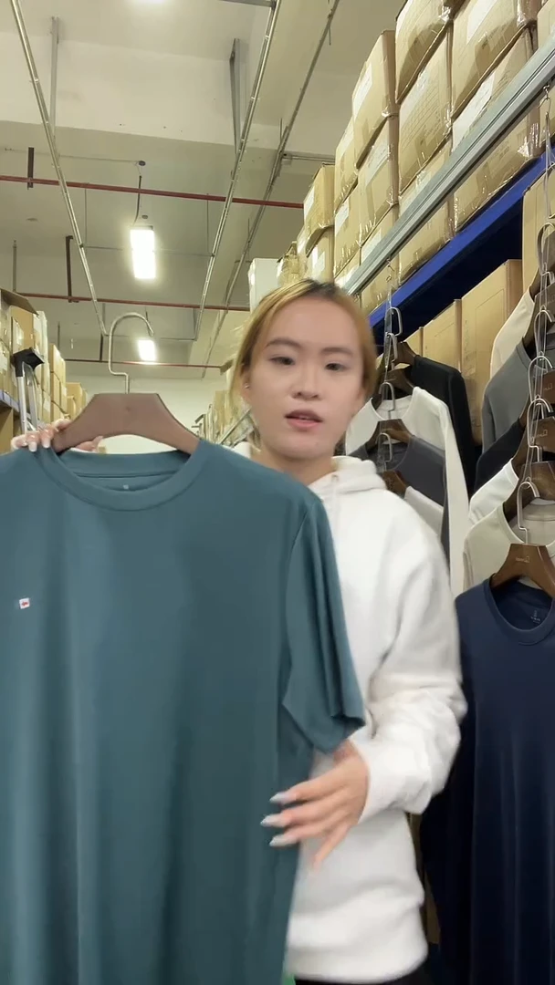 03短袖T恤群青色M码50支液氨