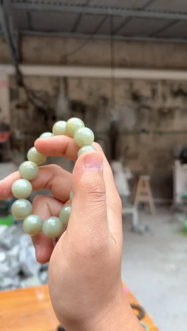 【闪购商品】和田玉手串未镶嵌纯天然新疆和田玉A316卡16