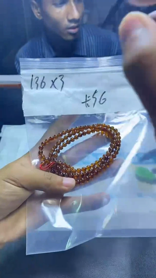 未镶嵌项链琥珀8888