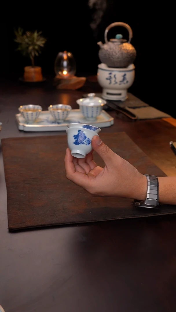 仿明白菜单杯主人杯3只