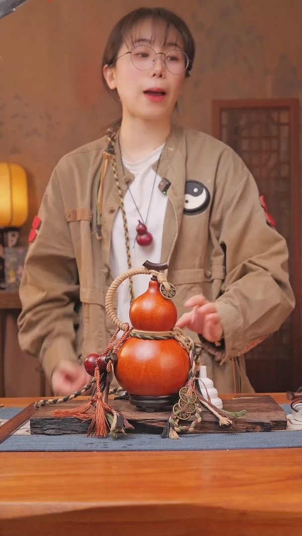 1785号链接精品大漆葫芦现货现发[一物一拍]
