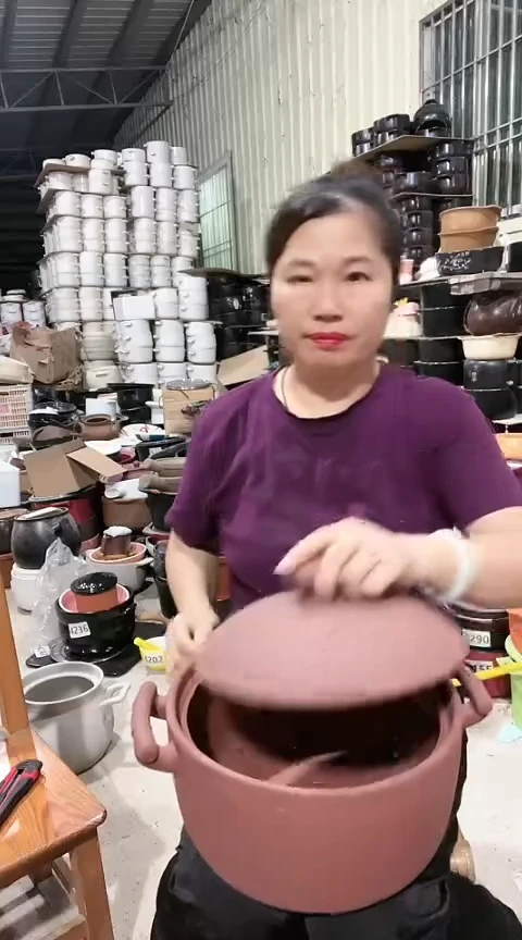 瑕疵4.5卷耳原陶锅